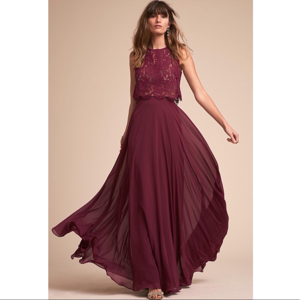 BHLDN Hampton Skirt and Cleo Top size 2/small